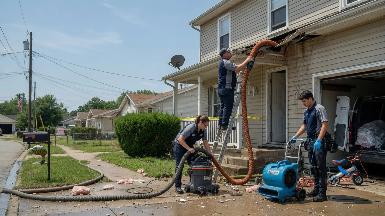 Water Damage Restoration in Vermilion, IL near me